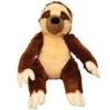 Snugarooz Sasha The Sloth Squeak and Crinkle Plush Dog Toy - Small - 11" Inches