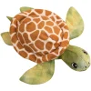 Snugarooz Shelldon The Turtle Squeak and Crinkle Plush Dog Toy - 10" Inches