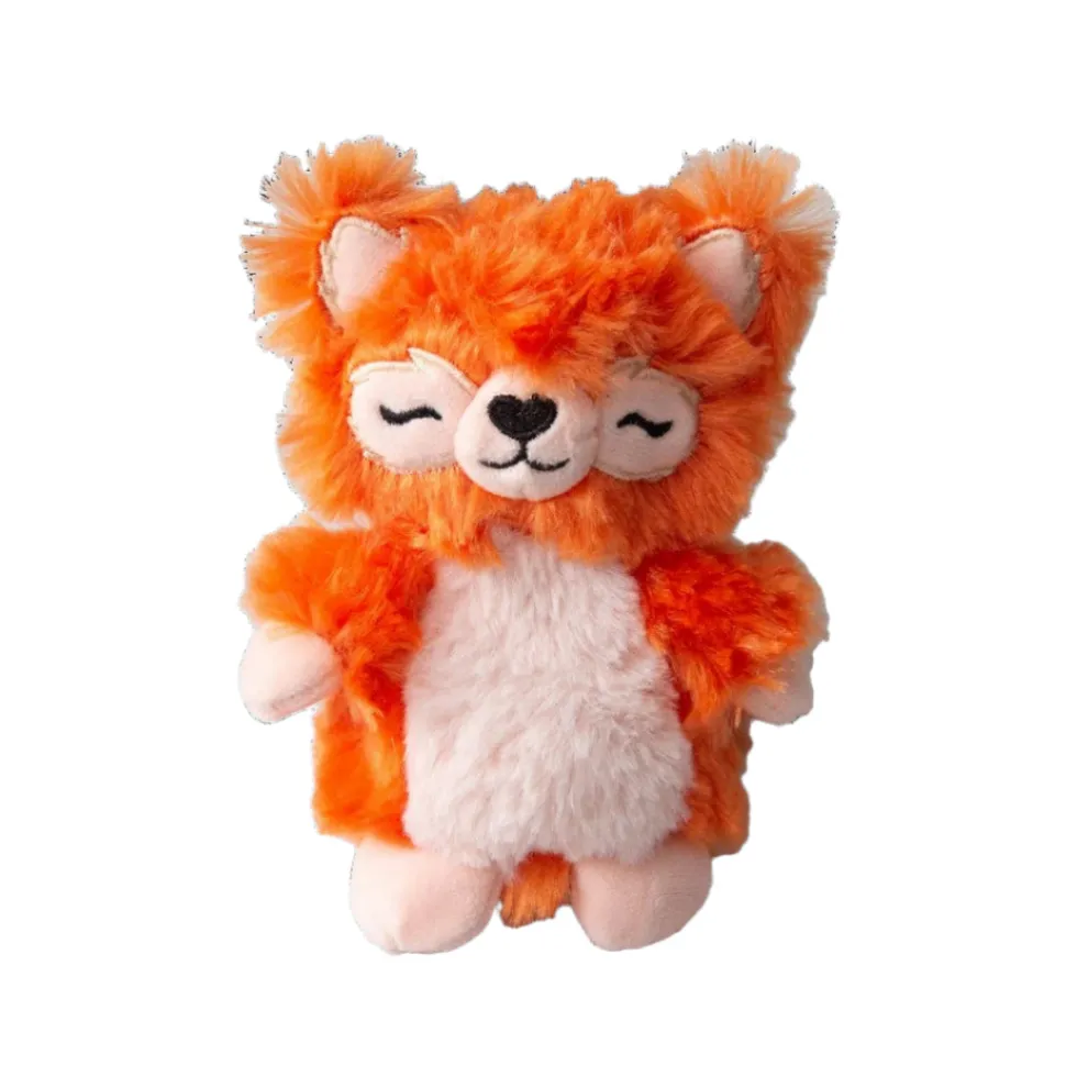 Snugarooz Young Red Panda Squeak and Crinkle Plush Dog Toy - 6" Inches