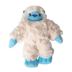 Snugarooz Young Yeti Squeak and Crinkle Plush Dog Toy - 5" Inches