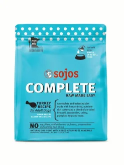Sojos Freeze-Dried Dog Food Complete Adult Turkey - 1.75 lbs