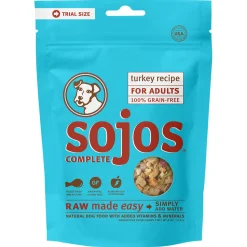 Sojos Freeze-Dried Dog Food Complete Adult Turkey - 4 Oz