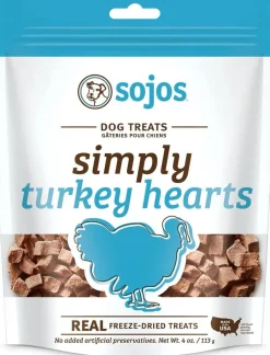 Sojos Freeze-Dried Dog Treats Simple Treat Turkey - 4 Oz