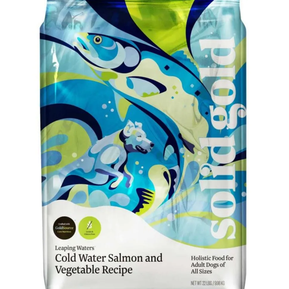 Solid Gold Leaping Waters Adult Cold Water Salmon and Vegetable Recipe Dry Dog Food
