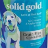 Solid Gold Love at First Bark Grain-Free Beef Potato and Apple in Gravy Canned Dog Food - 13.2 Oz - Case of 6