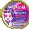 Solid Gold Mighty Mini Grain-Free Lamb Sweet Potato and Cranberry in Gravy Toy and Small-Breed Wet Dog Food Tray - 3.5 Oz - Case of 12