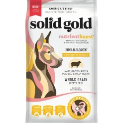 Solid Gold NutrientBoost Hund-N-Flocken with Lamb, Brown Rice & Pearled Barley Dry Dog Food