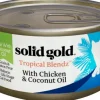 Solid Gold Tropical Blendz Grain-Free Chicken and Coconut Oil Pate Canned Cat Food - 3 Oz - Case of 24
