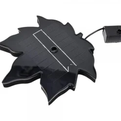 Songbird Essentials Floating Leaf Solar Bubbler Wild Bird Bath Heater & De-icer - 0.75 X 8 X 7.5 In