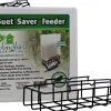 Songbird Essentials Suet Saver Bird Feeder Suet and Seed Cake Wild Bird Feeder - 1 Cake