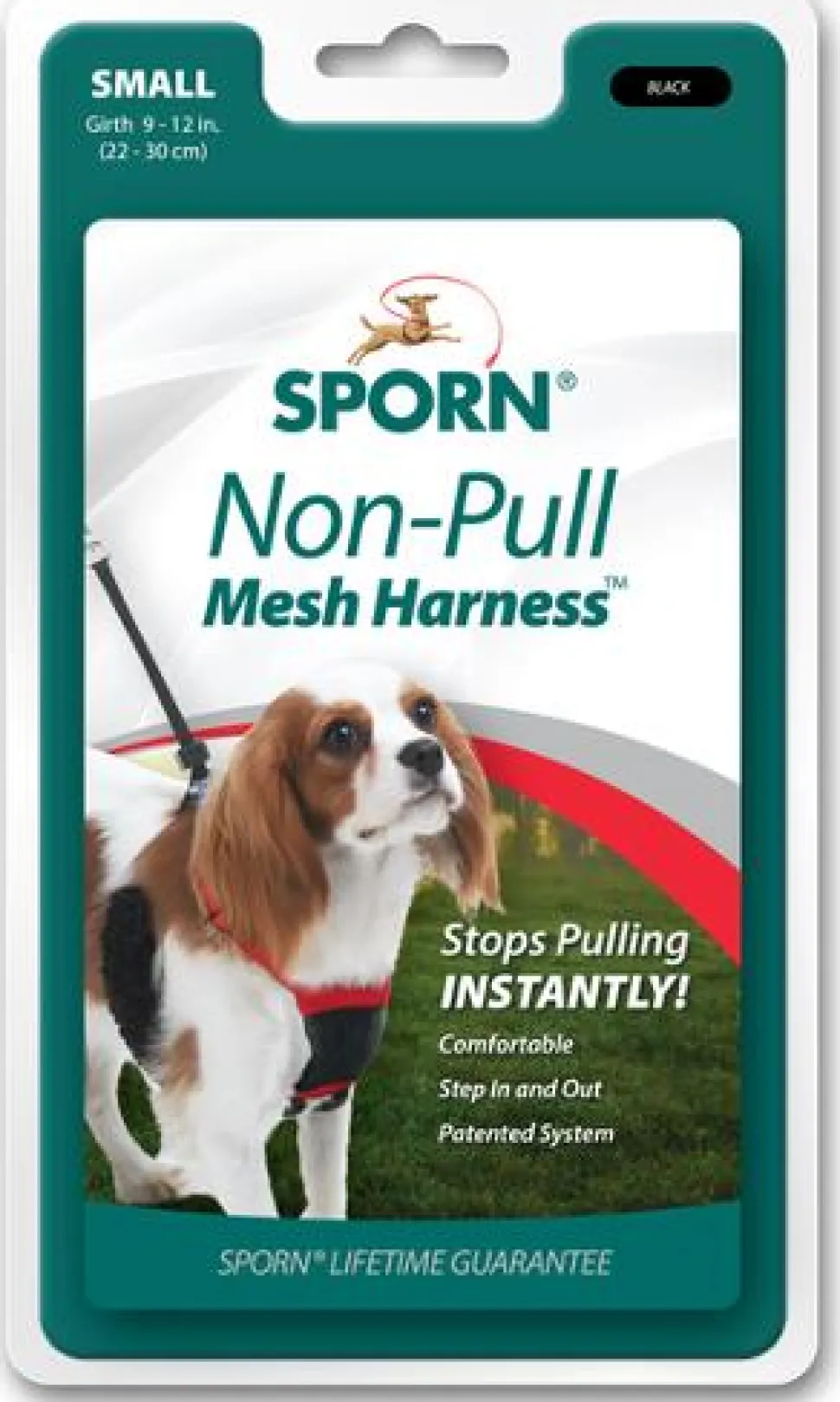 Sporn No-Pulling Mesh Dog Harness - Red - Small