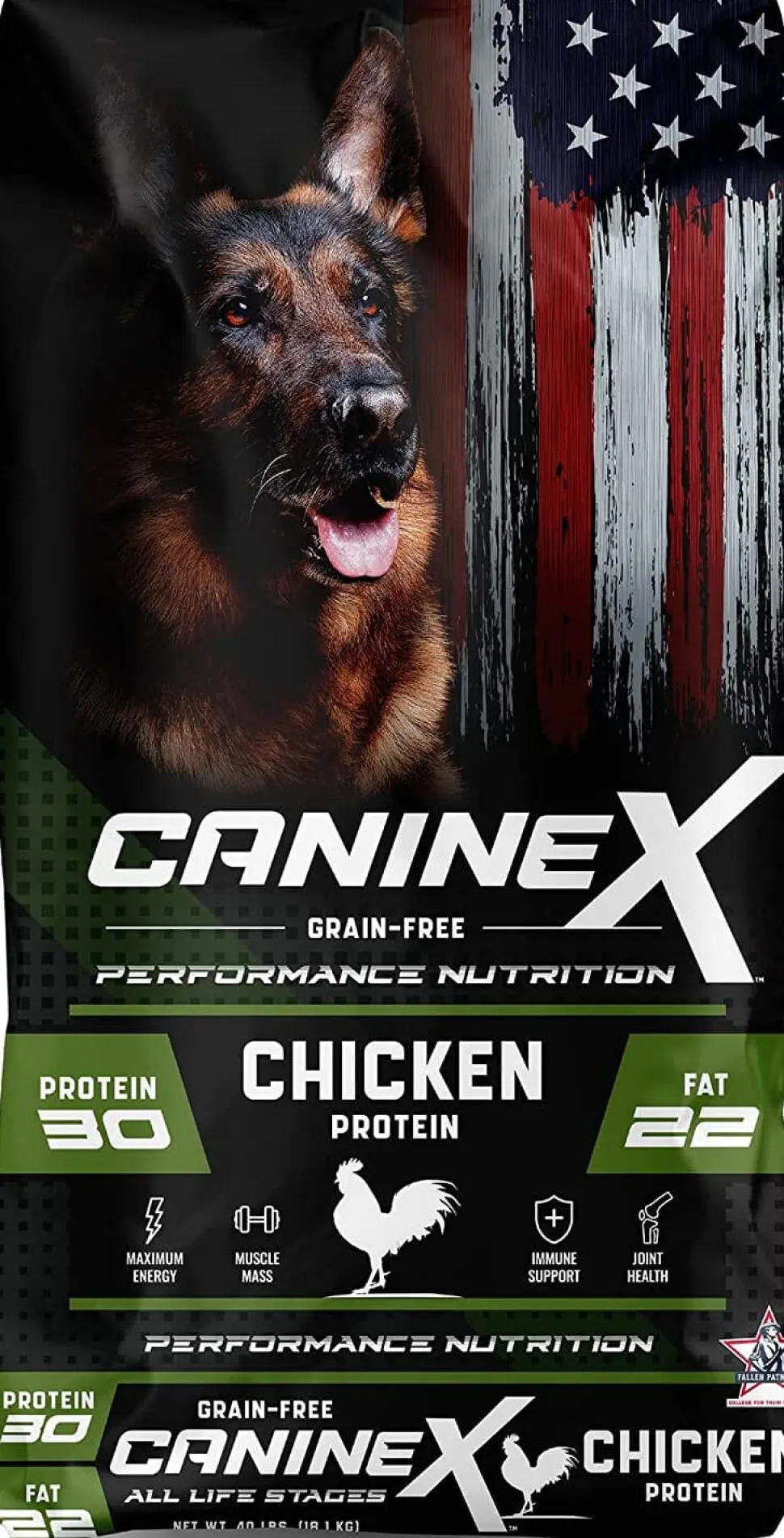 Sportmix Caninex Grain-Free Performance Chicken Dry Dog Food - 40 Lbs