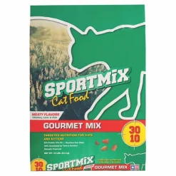 Sportmix Gourmet Mix Chicken Liver and Fish Flavor All Ages Dry Cat Food
