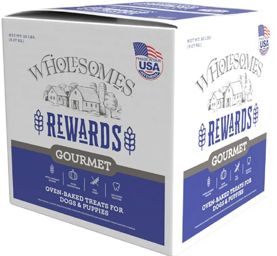 Sportmix Wholesomes Small Dog Biscuits Peanutty Bites - 20 lbs