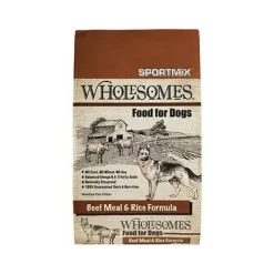 Sportmix Wholesomes Small Dog Adult Beef Meal Rice - 40 lbs