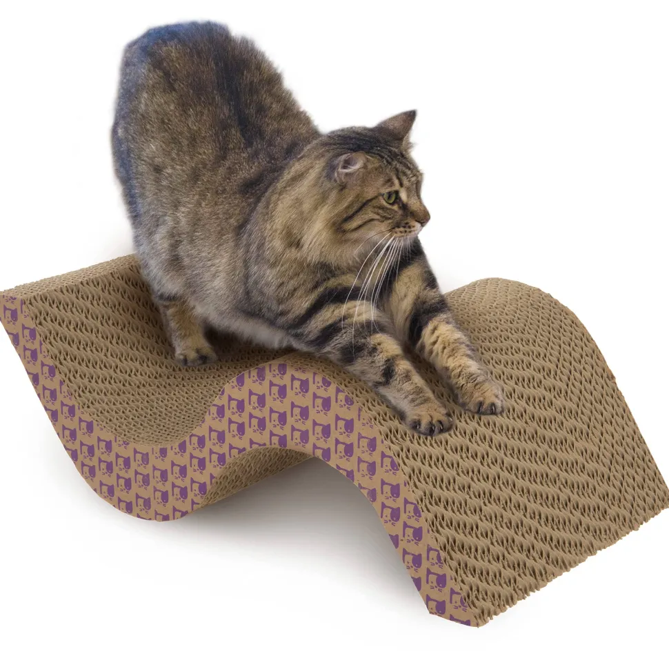 SPOT Ethical Nest Cat Scratcher with Catnip - 14" Inch