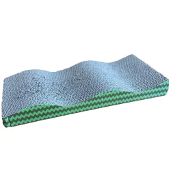 SPOT Ethical Wave Cat Scratcher with Catnip - 17" Inch