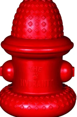 Spunky Pup Hydrant Treat Inserting Durable Rubber Dog Toy - Small