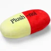 Spunky Pup RX Bad Dog Pill Squeak and Plush Dog Toy - Large