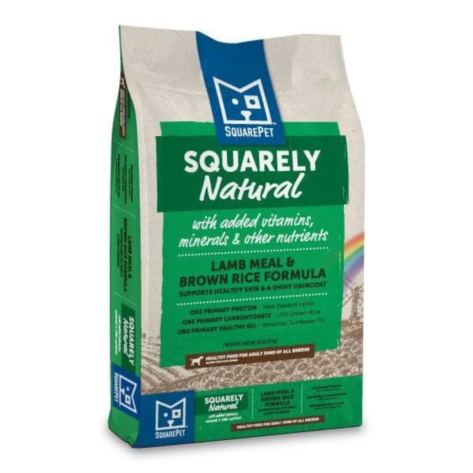 SquarePet Squarely Natural Canine Lamb Meal & Brown Rice Dry Dog Food