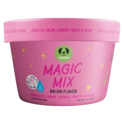 Stashios Magic Mix Bacon Flavor Powdered Treat Mix for Dog Treat - 4 Oz