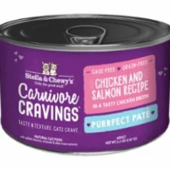 Stella & Chewy's Carnivore Cravings Pate Chicken and Salmon Canned Cat Food - 5.2 Oz - Case of 24