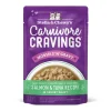 Stella & Chewy's Carnivore Cravings Morsals N' Gravy Salmon and Tuna Wet Cat Food Pouch - 2.8 Oz - Case of 24