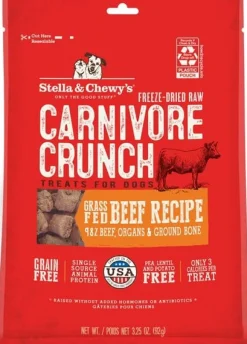 Stella & Chewy's Carnivore Beef Freeze Dried Dog Treats - 3.25 Oz