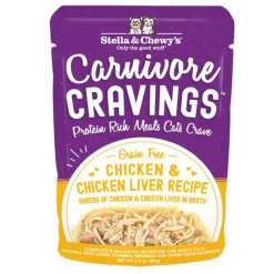 Stella & Chewy's Carnivore Cravings Chicken Liver Wet Cat Food - 2.8 Oz - Case of 24