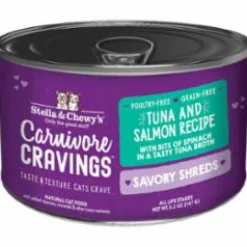Stella & Chewy's Carnivore Cravings Shredded Tuna Salmon Canned Cat Food - 5.2 Oz - Case of 24