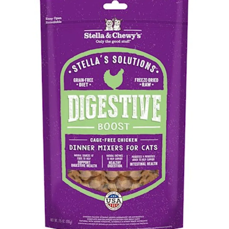 Stella & Chewy's Cat Solutions Digestive Boost Freeze-Dried Cat Food - 7.5 Oz
