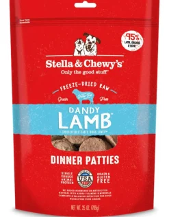 Stella & Chewy's Dinner Patties Lamb Freeze-Dried Dog Food - 25 Oz