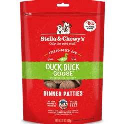 Stella & Chewy's Dinner Patties Duck Freeze-Dried Dog Food - 25 Oz