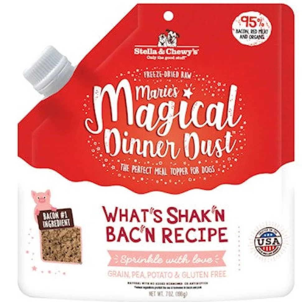 Stella & Chewy's Magical Dinner Dust Bacon Freeze-Dried Dog Food - 7 Oz
