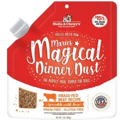 Stella & Chewy's Magical Dinner Dust Beef Freeze-Dried Dog Food - 7 Oz