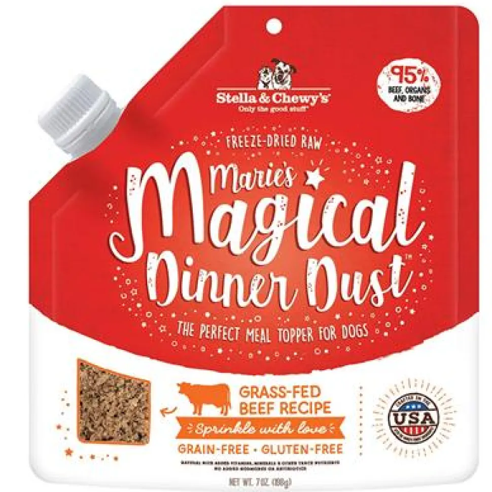 Stella & Chewy's Magical Dinner Dust Beef Freeze-Dried Dog Food - 7 Oz
