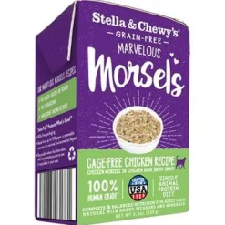 Stella & Chewy's Marvelous Morsels Chicken Canned Cat Food - 5.5 Oz - Case of 12