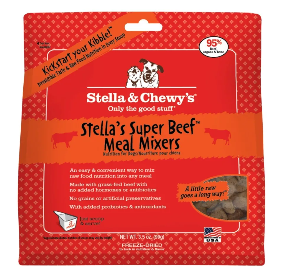 Stella & Chewy's Mixers Beef Freeze-Dried Dog Food - 3.5 Oz