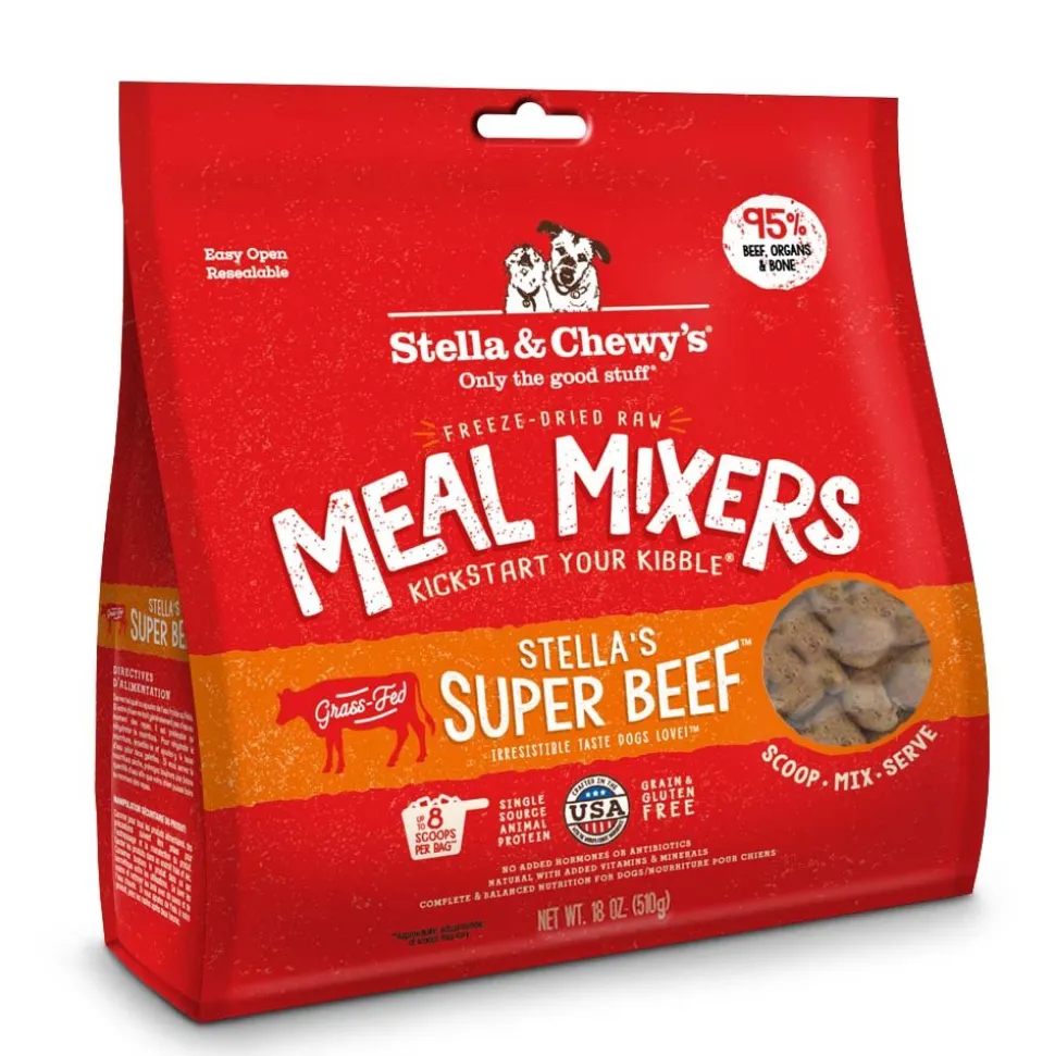 Stella & Chewy's Mixers Beef Freeze-Dried Dog Food - 18 Oz