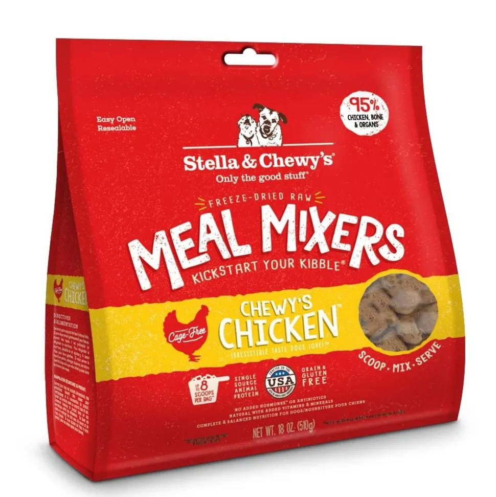 Stella & Chewy's Mixers Chicken Freeze-Dried Dog Food - 18 Oz