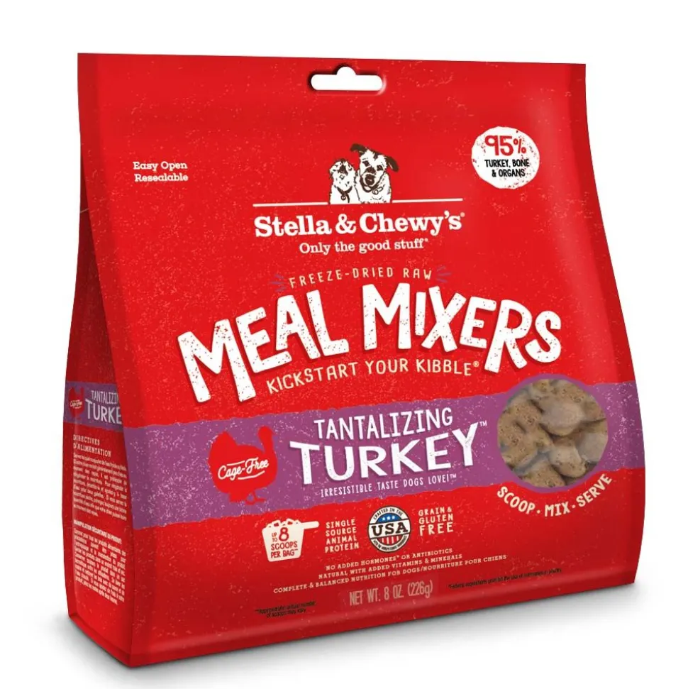 Stella & Chewy's Mixers Turkey Freeze-Dried Dog Food - 8 Oz