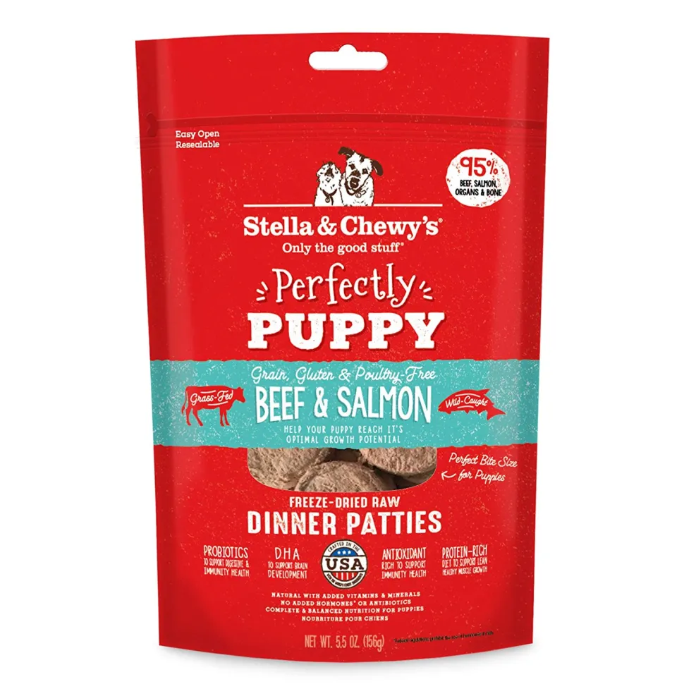 Stella & Chewy's Puppy Beef Salmon Freeze-Dried Dog Food - 5.5 Oz