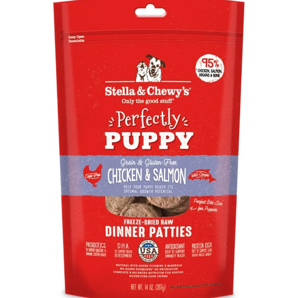 Stella & Chewy's Puppy Chicken and Salmon Freeze-Dried Dog Food - 14 Oz