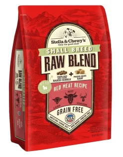 Stella & Chewy's Raw Blend Small Breed Red Meat Dry Dog Food - 3.5 lbs