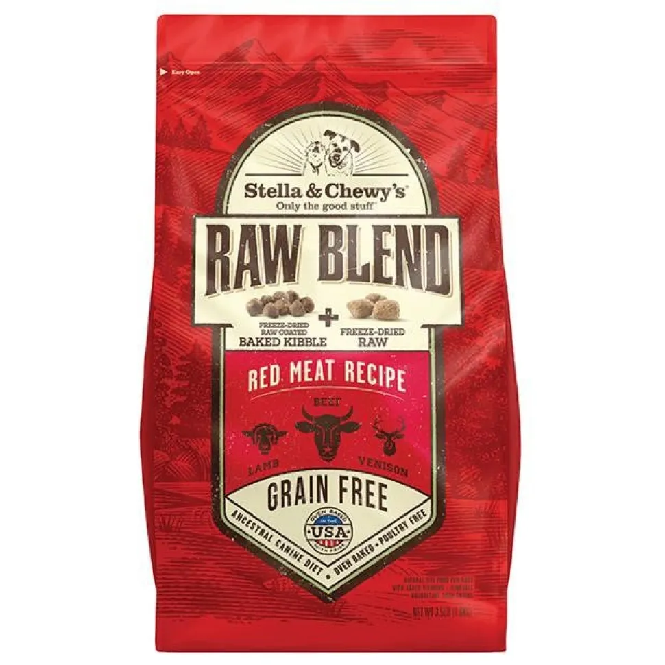 Stella & Chewy's Raw Blend Red Meat Dry Dog Food - 3.5 lbs