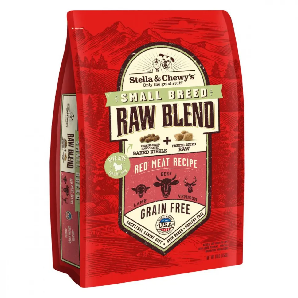 Stella & Chewy's Raw Blend Small Breed Red Meat Dry Dog Food - 10 lbs