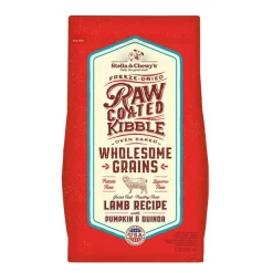 Stella & Chewy's Raw Coated Wholesome Lamb Dry Dog Food - 3.5 lbs