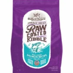 Stella & Chewy's Raw Coated Salmon Dry Cat Food- 10 lbs