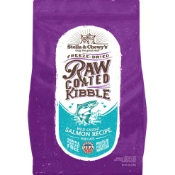 Stella & Chewy's Raw Coated Salmon Dry Cat Food- 2.5 lbs
