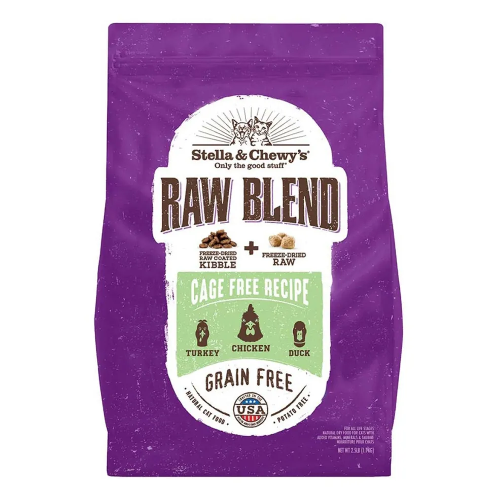 Stella & Chewy's Raw Poultry Blend Dry Cat Food - 5 lbs